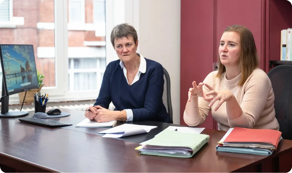 Dominique Fontaine et Caroline Kicq - Cabinet d'avocates - droit du bail Tournai
